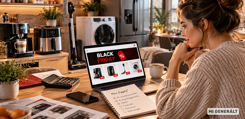 Black Friday háztartási gépek: mire figyelj vásárlás előtt?